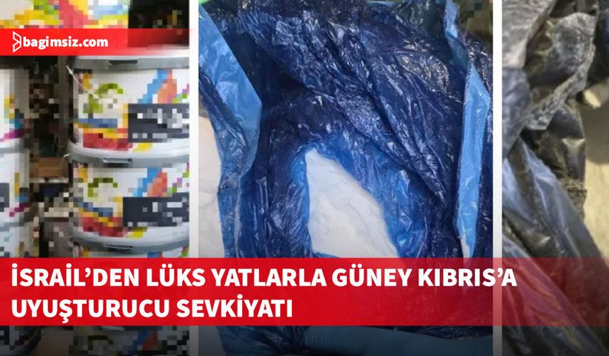 İsrail’den Güney Kıbrıs’a lüks yatlarla getirilen 126 kilodan fazla yasaklı madde ele geçirildi...