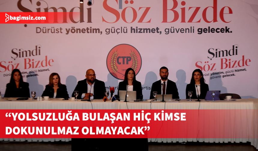 CTP, “Yolsuzlukla Mücadele Stratejisi”ni paylaştı