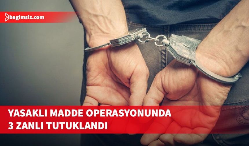 Gazimağusa’da yasaklı madde operasyonunda üç kişi tutuklandı