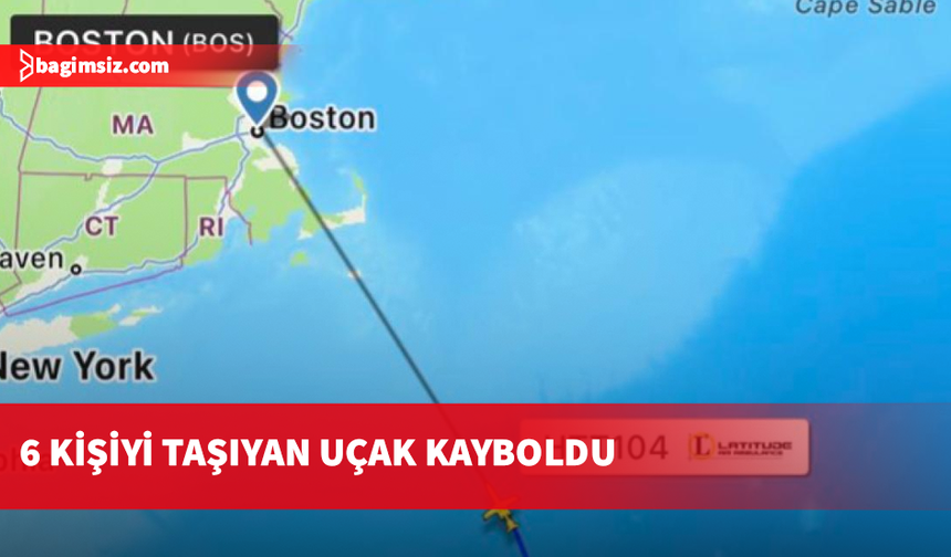 6 kişiyi taşıyan uçak kayboldu