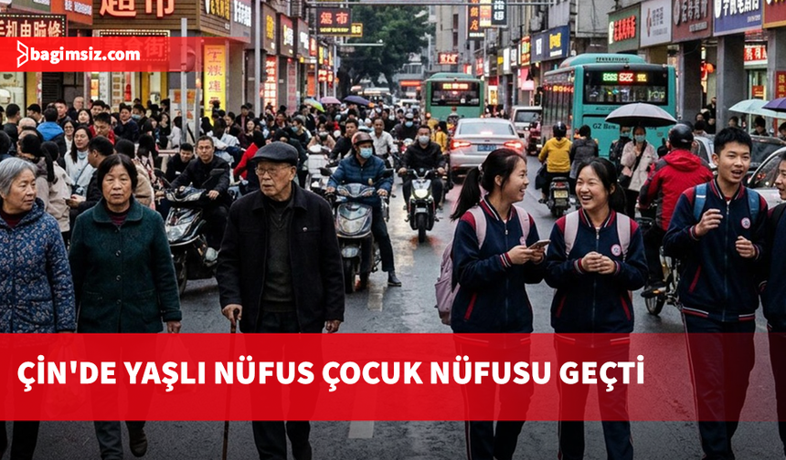 Çin'de 65 yaş ve üstü nüfus ilk kez 14 yaş ve altı çocuk nüfusunu geçti