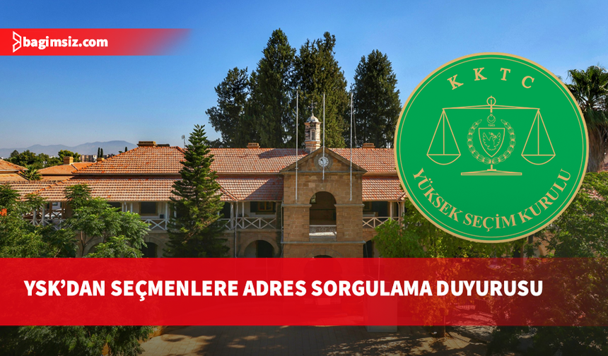 YSK: Seçmenler kütükte kayıtlı adreslerini internetten sorgulayabilir