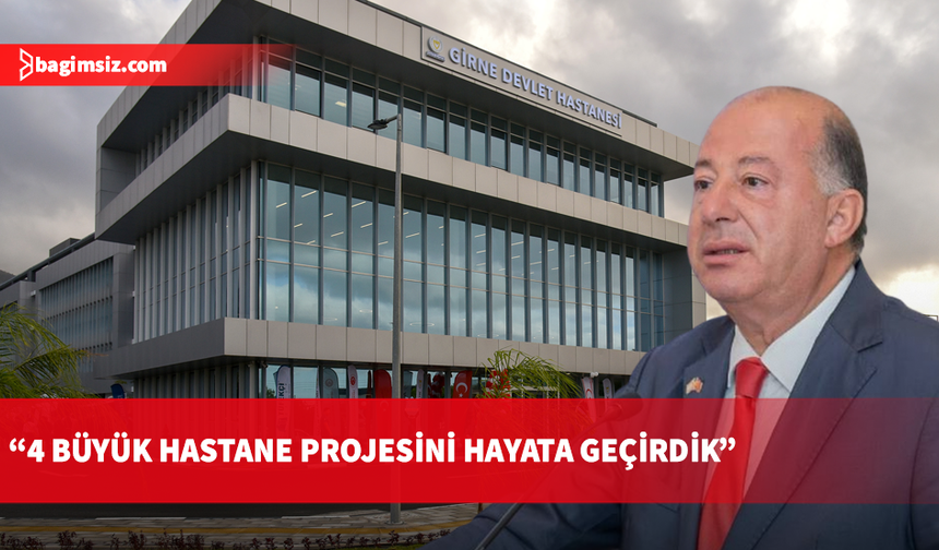 Dinçyürek: Sağlıkta bütün yatırımların toplamından daha fazlası Ünal Üstel hükümeti döneminde yapıldı