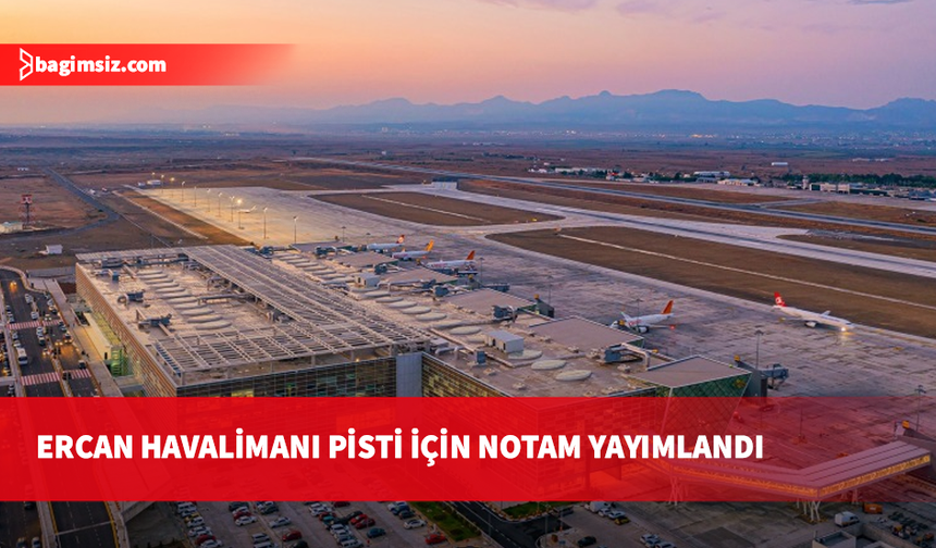 Ercan Havalimanı’nda RWY 11R/29L pistinde lastik izi temizleme çalışması yapılacak