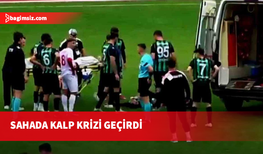 Maçın son dakikalarında fenalaşan futbolcu kalp krizi geçirdi