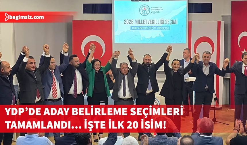 YDP'nin aday belirleme seçimleri tamamlandı