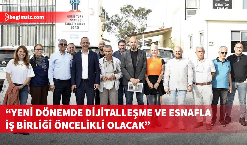 Harmancı’dan Kıbrıs Türk Ticaret Odası ve KTEZO’ya ziyaret