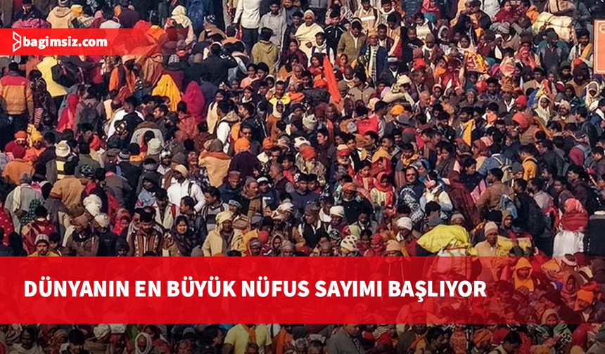 Hindistan 3 milyondan fazla görevliyle dev nüfus sayımına hazırlanıyor