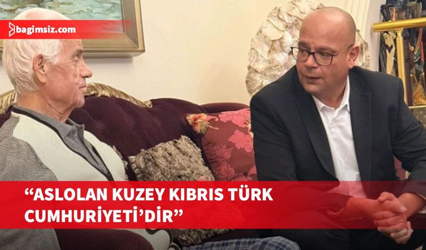 Hüdaverdi, Derviş Eroğlu'nu ziyaret etti; birlik ve beraberliği güçlendirime mesajı verdi