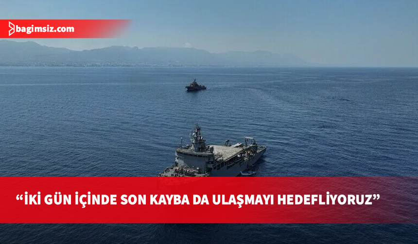 Arama ekibi yetkilisi Okan Taktak: 10 milyon metrekarelik deniz tabanı tarandı