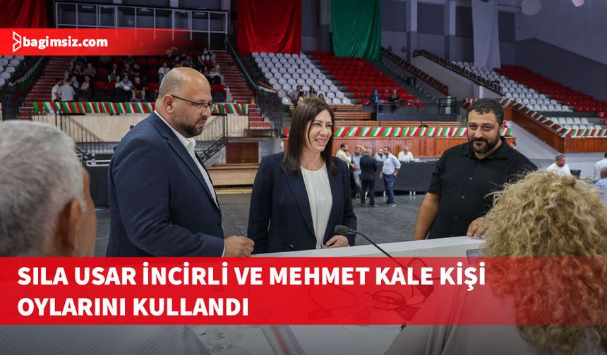 Sıla Usar İncirli ve Mehmet Kale Kişi oylarını kullandı