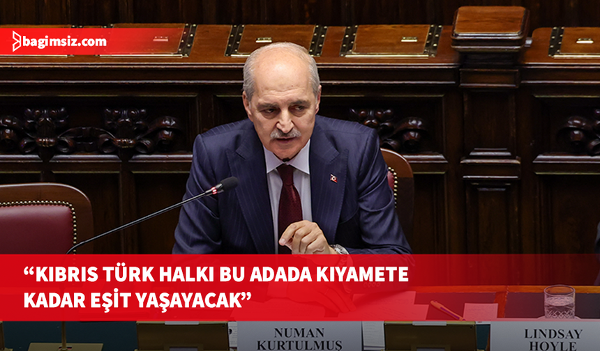 TBMM Başkanı Kurtulmuş: Türk tarafını yok sayarak Kıbrıs’ta hiçbir çözüm olamaz