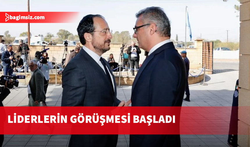 Erhürman ile Hristodulidis’in ara bölgedeki görüşmesi başladı
