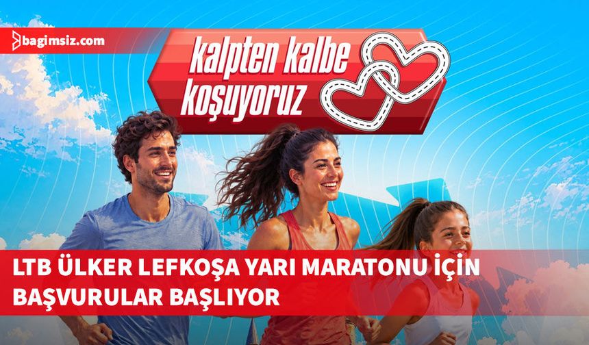LTB Ülker Lefkoşa Yarı Maratonu için LTB önünde kayıt noktası oluşturulacak