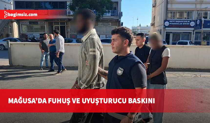 Mağusa'da fuhuş operasyonu: İki Nijeryalı tutuklandı, evden uyuşturucu çıktı