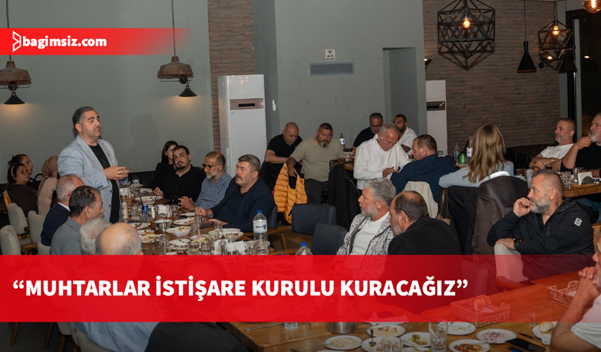 CTP LAÇ belediye başkan adayı Rahvancıoğlu: Belediyede Muhtarlar İstişare Kurulu oluşturacağız