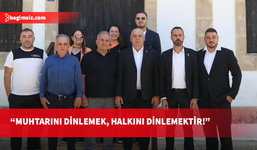 Albayrak’tan Çatalköy-Esentepe muhtarlarına ziyaret