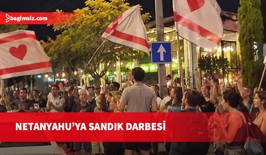Netanyahu'ya sandık darbesi! Muhalifler sokaklarda kutlama yapıyor