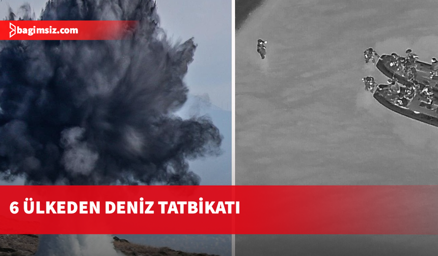 Yunanistan'da 6 ülkenin katılımıyla deniz tatbikatı yapıldı