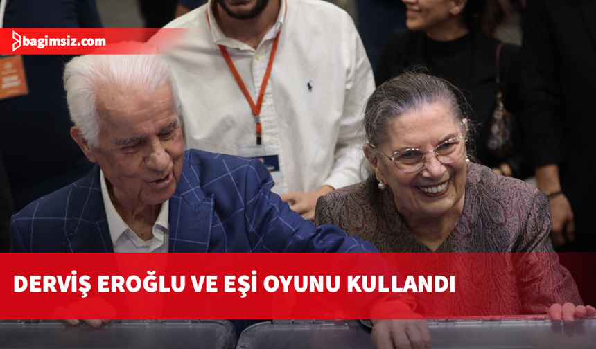 3. Cumhurbaşkanı Derviş Eroğlu ve eşi UBP kurultayında oy kullandı