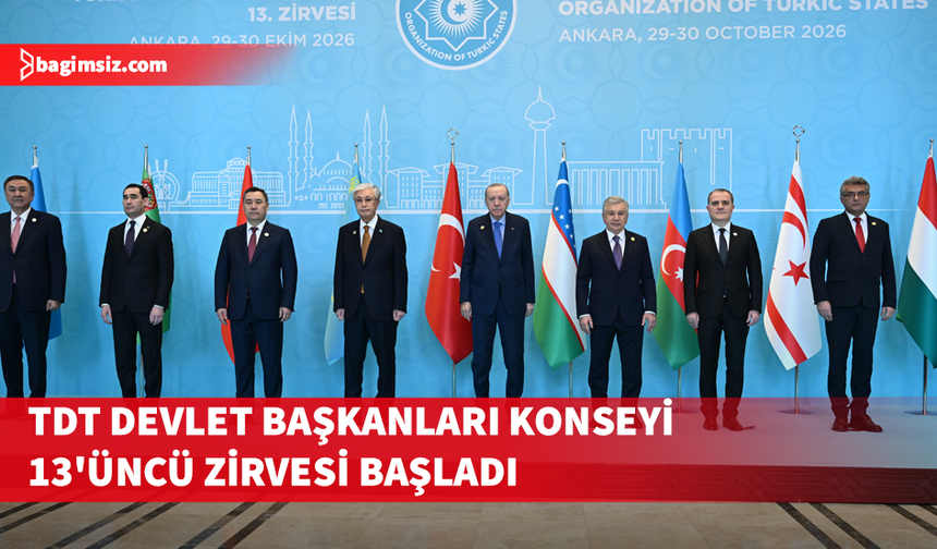 Türk Devletleri Teşkilatı Devlet Başkanları Konseyi 13'üncü Zirvesi başladı