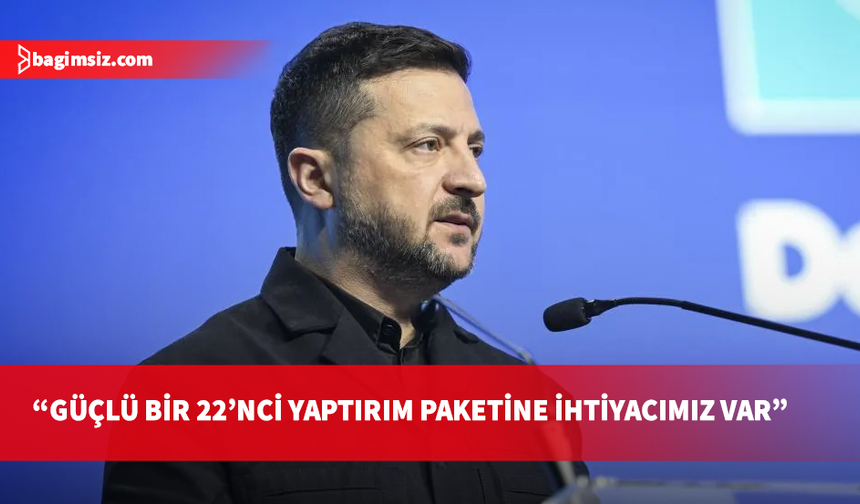 Zelensky, AB'den 70 milyar euro ilave destek talep etti