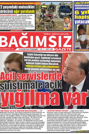 Bağımsız Gazete 295.Sayı
