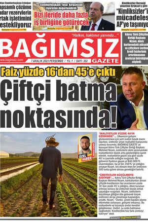 Bağımsız Gazete 302.Sayı