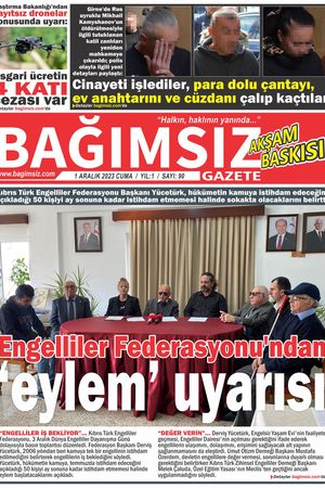 Bağımsız Gazete Akşam Baskısı Sayı 90