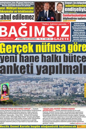 Bağımsız Gazete 512.Sayı