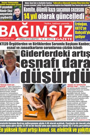 Bağımsız Gazete 515.Sayı