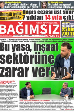 Bağımsız Gazete 519.Sayı