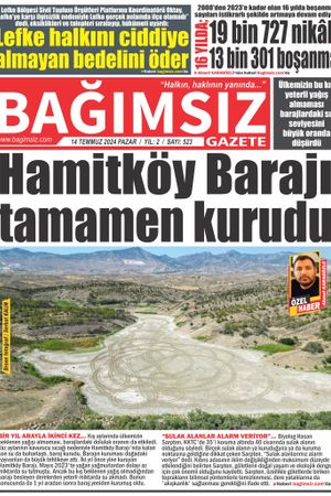 Bağımsız Gazete 523.Sayı